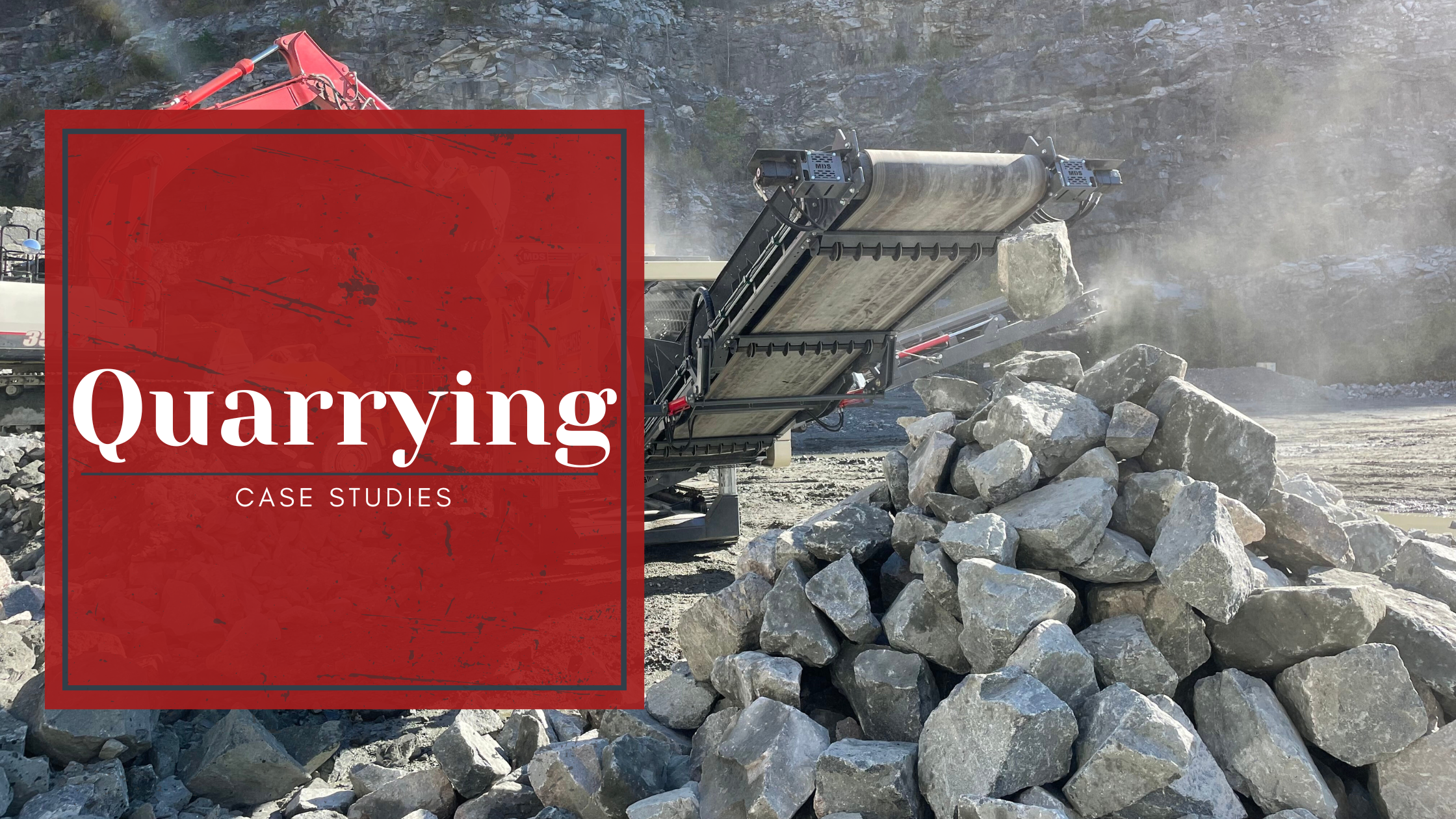 Quarrying case studies MDS heavy duty trommels